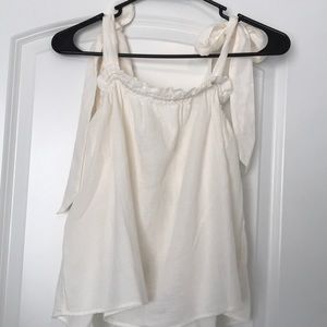Outerknown Tie Strap Blouse
